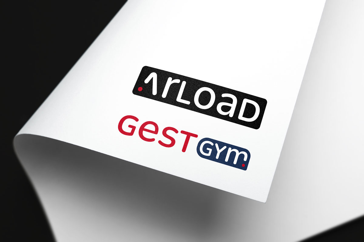 Logos société de développement + solution de gestion de clubs de gym